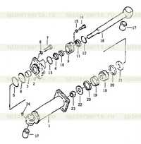 Цилиндр штифта съемника Цилиндр штифта съемника